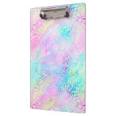Ontwerp 10 van de Iridescent Leopard-reeks Klembord (Links)