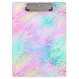 Ontwerp 10 van de Iridescent Leopard-reeks Klembord