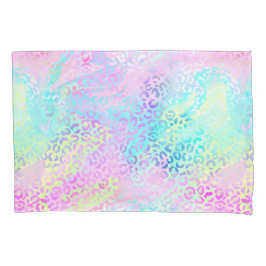 Ontwerp 10 van de Iridescent Leopard-reeks Kussensloop