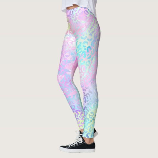 Ontwerp 10 van de Iridescent Leopard-reeks Leggings (Links)
