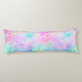 Ontwerp 10 van de Iridescent Leopard-reeks Lichaamskussen (Achterkant)