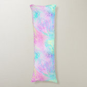 Ontwerp 10 van de Iridescent Leopard-reeks Lichaamskussen (Voorkant Verticaal)