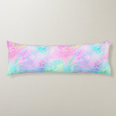 Ontwerp 10 van de Iridescent Leopard-reeks Lichaamskussen (Voorkant)