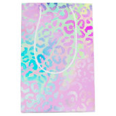 Ontwerp 10 van de Iridescent Leopard-reeks Medium Cadeauzakje (Voorkant)