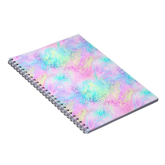 Ontwerp 10 van de Iridescent Leopard-reeks Notitieboek (Rechterzijde)