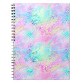 Ontwerp 10 van de Iridescent Leopard-reeks Notitieboek (Voorkant)