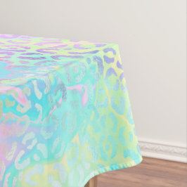 Ontwerp 10 van de Iridescent Leopard-reeks Tafelkleed