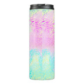 Ontwerp 10 van de Iridescent Leopard-reeks Thermosbeker (Achterkant)