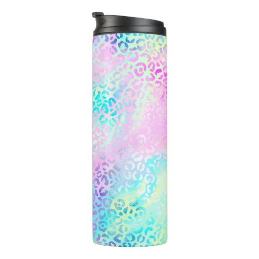 Ontwerp 10 van de Iridescent Leopard-reeks Thermosbeker (Geroteerd rechts)