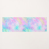 Ontwerp 10 van de Iridescent Leopard-reeks Yogamat (Achterkant (horizontaal))