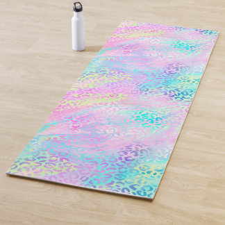 Ontwerp 10 van de Iridescent Leopard-reeks Yogamat