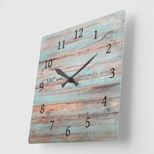 Ontwerp 110 Houtlook Vierkante Klok (Hoek)