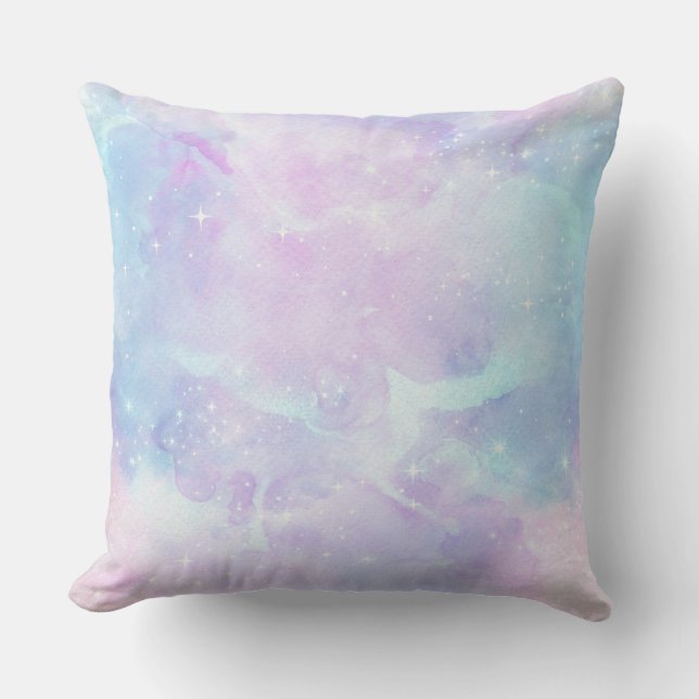 Ontwerp 11 van de gekleurde galaxy-reeks  kussen (Voorkant)