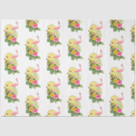 Ontwerp 11 van de Tropische Reeks van Flamingo Tissuepapier