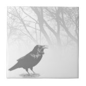 Ontwerp 12 Crow Raven Tegeltje (Voorkant)