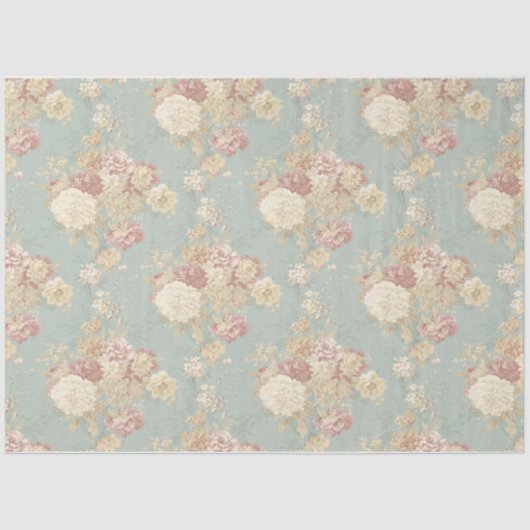 Ontwerp 12 Shabby Chic Collage Series Tissuepapier (Voorkant)