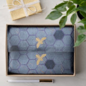Ontwerp 12 van de Blauwe Bee-reeks - Weefselpapier Tissuepapier (Geschenk)