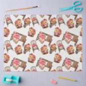 Ontwerp 12 van de herfst Thanksgiving-reeks Tissuepapier (Craft)