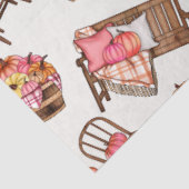 Ontwerp 12 van de herfst Thanksgiving-reeks Tissuepapier (Detail)