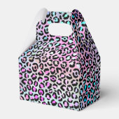 Ontwerp 12 van de Iridescent Leopard-reeks Bedankdoosjes (Achterkant)