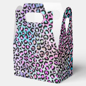Ontwerp 12 van de Iridescent Leopard-reeks Bedankdoosjes (Geopend)