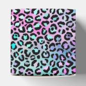 Ontwerp 12 van de Iridescent Leopard-reeks Bedankdoosjes (Bovenkant)