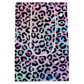 Ontwerp 12 van de Iridescent Leopard-reeks Medium Cadeauzakje (Achterkant)