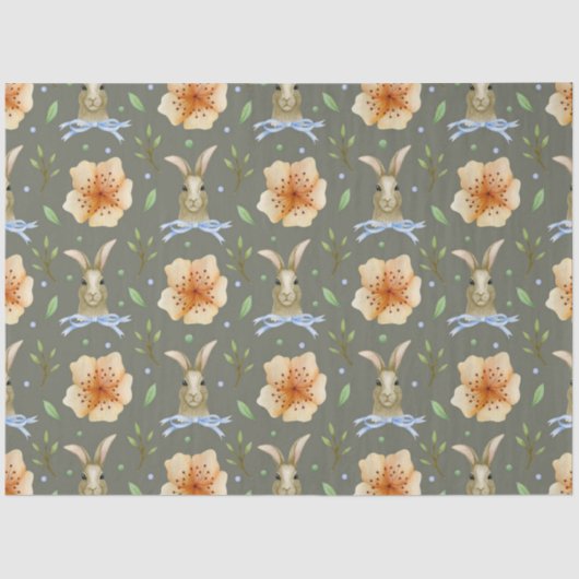 Ontwerp 12 van de paasbundelreeks tissuepapier (Voorkant)