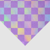 Ontwerp 12 van Violet and Rainbows-reeks Tissuepapier (Detail)