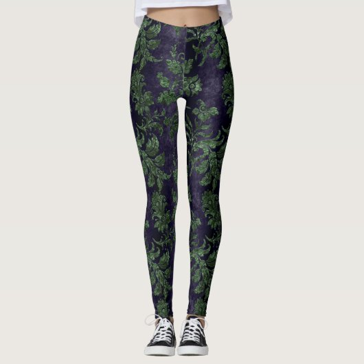 Ontwerp 13 van de Groene Velvet reeks Leggings (Voorkant)