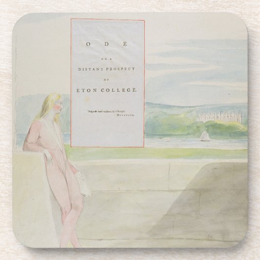 Ontwerp 13 voor 'Ode op afstand van Eton C Drankjes Onderzetter (Voorkant)