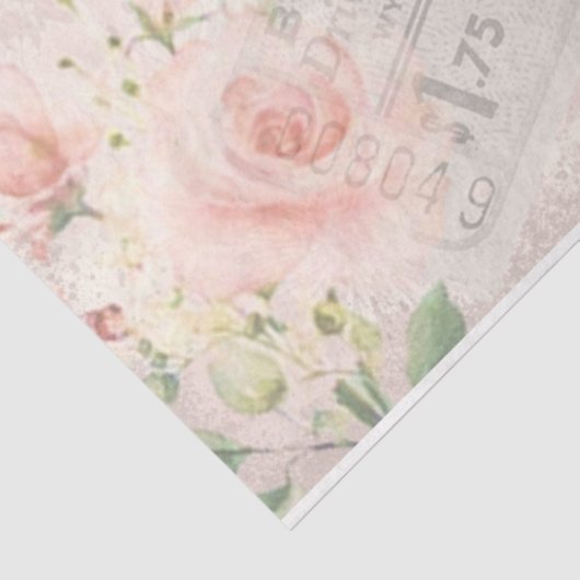 Ontwerp 14 Shabby Chic Collage Series Tissuepapier (Detail)