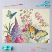 Ontwerp 14 van de Butterfly Garden reeks Tissuepapier (Craft)