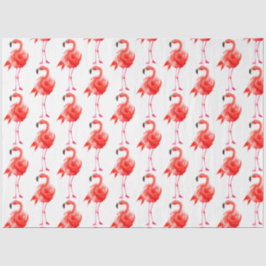 Ontwerp 14 van de Reeks van Flamingo van de waterv Tissuepapier