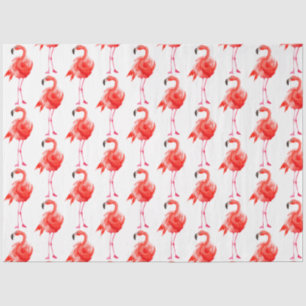 Ontwerp 14 van de Reeks van Flamingo van de waterv Tissuepapier