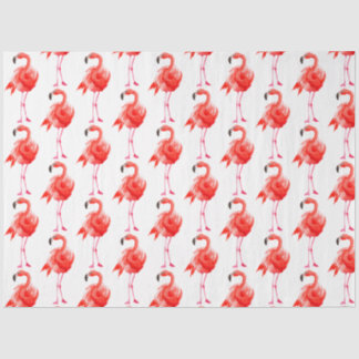 Ontwerp 14 van de Reeks van Flamingo van de waterv Tissuepapier