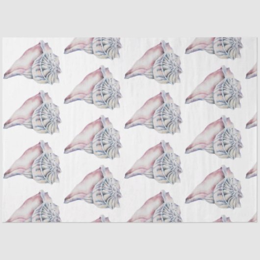 Ontwerp 15 van de onderwaterserie SeaShell-reeks,  Tissuepapier (Voorkant)