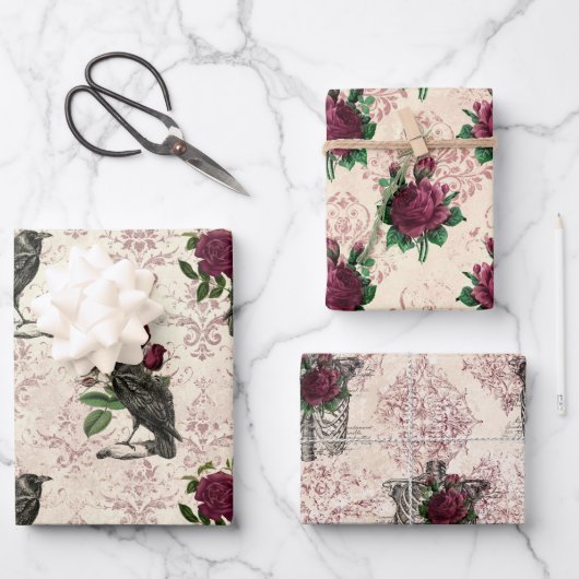 Ontwerp 16 Verpakking voor Gothic Councability Ser Inpakpapier Vel (Voorkant)