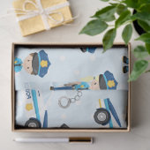 Ontwerp 1 politiereeks tissuepapier (Geschenk)