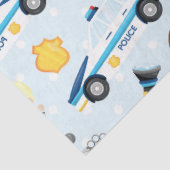Ontwerp 1 politiereeks tissuepapier (Detail)