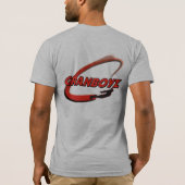 Ontwerp 1 van armor Wars T-shirt (Achterkant)