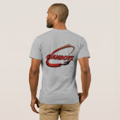 Ontwerp 1 van armor Wars T-shirt (Achterkant volledig)