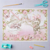 Ontwerp 1 van de Baby Girl-reeks Tissuepapier (Craft)