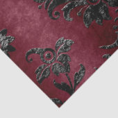 Ontwerp 1 van de Black Velvet-reeks Tissuepapier (Detail)