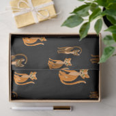 Ontwerp 1 van de Happy Halloween-reeks Tissuepapier (Geschenk)