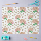 Ontwerp 1 van de Hydrangea-Waterverf-reeks Tissuepapier (Craft)