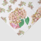 Ontwerp 1 van de Hydrangea-Waterverf-reeks Tissuepapier (Detail)