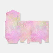 Ontwerp 1 van de Iridescent Leopard-reeks Bedankdoosjes (Uitgevouwen)