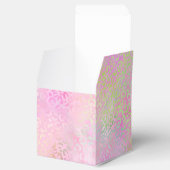 Ontwerp 1 van de Iridescent Leopard-reeks Bedankdoosjes (Geopend)