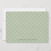 Ontwerp 1 van de kerstfeestdag-partijuitnodiging kaart (Achterkant)